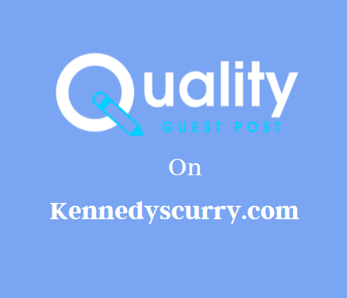 Guest Post on Kennedyscurry.com