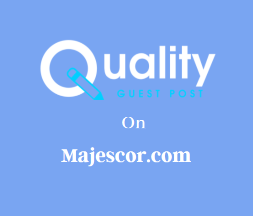 Guest Post on Majescor.com