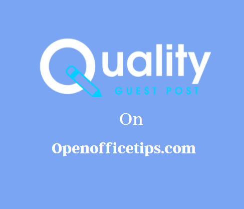 Guest Post on Openofficetips.com