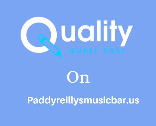 Guest Post on Paddyreillysmusicbar.us