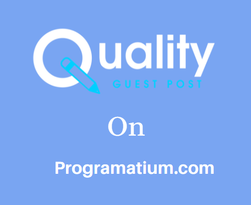 Guest Post on Programatium.com