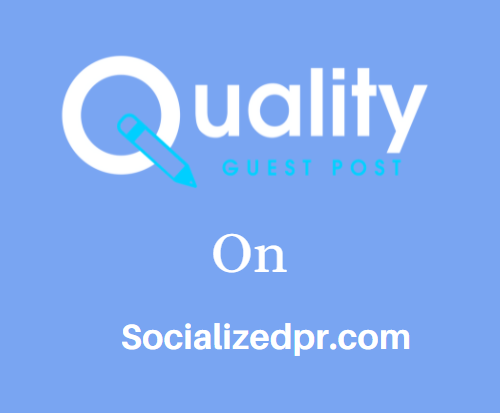 Guest Post on Socializedpr.com