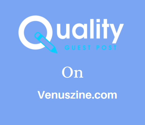 Guest Post on Venuszine.com