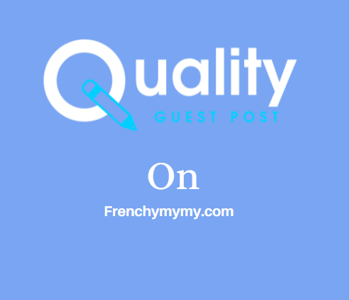 Guest Post on Frenchymymy.com