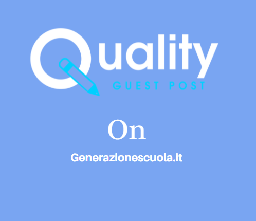 Guest Post on Generazionescuola.it