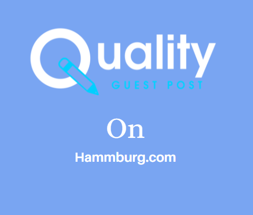 Guest Post on Hammburg.com