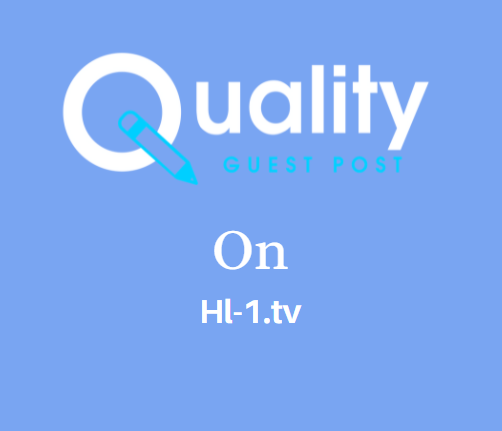 Guest Post on Hl-1.tv