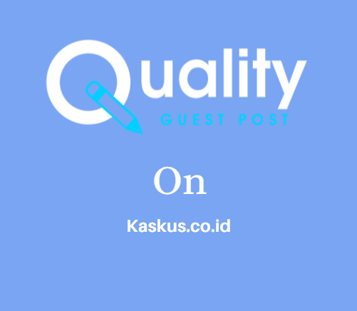 Guest Post on Kaskus.co.id