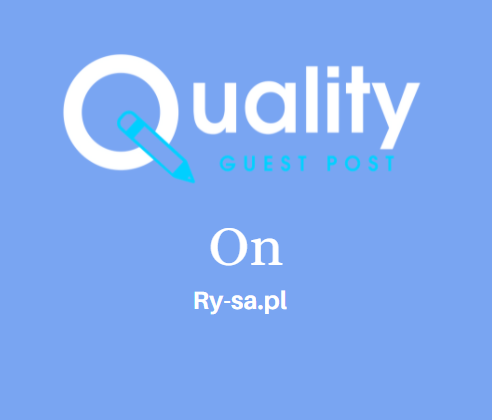 Guest Post on Ry-sa.pl